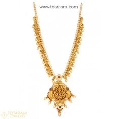 22K Gold Temple Jewellery Necklaces -Indian Gold Jewelry -Buy Online Necklaces Indian, Indian Diamond Jewellery, Indian Gold Jewelry, Temple Jewelry Necklace, Gold Temple Jewellery, 22k Gold Jewelry, Jewellery Necklaces, Crystal Choker Necklace, Boho Choker