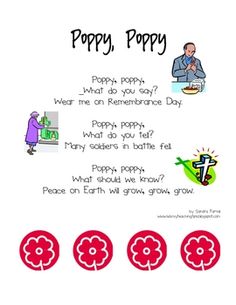 an image of a happy poppy poem