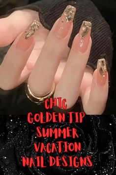 Chic Golden Tip Summer Vacation Nail Designs: Vacation Nails, Trendy Summer Nails, Fun Spring Nails, Summer Nail Ideas, July 4th Nails Designs, Rainbow Nail Art Designs, Pride Nails Designs, Summer Nail Ideas, Two Color French Tip Nails, Pride Month Nails, Europe Summer Nails, Patriotic Nail Designs, Sun Nails, College Graduation Nails, Subtle Pride Nails, Short Classy Nails, Bi Pride Nails, Europe Summer Nails, Hibiscus Flower Nails, Dominican Nails, Hawaiian Flower Nails, Hawaiian Flower Nails Acrylic, Hibiscus Nail Art, Tropical Nail Designs, Mexican Style Nails, Spring Stiletto Nails, Summer Almond Nails, Hot Summer Nails, Black And White Nails, Square Nails, Black Nail Sets, Black French Nails, Nails, Milky French pedicures, Light pink Nails, Square nails, Funky Nails, Glitter nails.