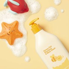 Keep your baby's skin and hair soft and refreshed with this Honey Oat Baby Bath Wash and Shampoo from up & up™. Enriched with calming honey aroma, this wash and shampoo is gentle enough to cleanse baby's sensitive skin, while the no-tear formula makes bath time exciting and fun. Suitable for newborn and up, this cruelty-free wash is made without parabens and is free from harsh dyes and chemicals for safe use. We believe making smart choices for the people, places, and pets in your life should be Baby Body Wash, Baby Magic, Honey Oats, Bath Gel, Baby Shampoo, Beauty Shots, Baby Skin, Baby Bath, Bath Time