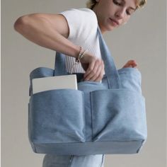 Reposhing This Item I Purchased From @Uhalexis. Loved It, But Ready To Rotate For Something New. Questions? Leave A Comment Below! Dagne Dover Tote, Dagne Dover, Womens Tote Bags, Leave A Comment, Something New, Blue Denim, Color Blue, Women Shopping, Blue