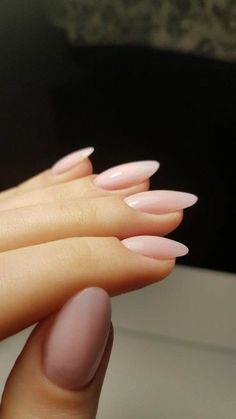 Acrylic Nails Natural, Paznokcie Hello Kitty, Stars Nails, Nagellack Trends, Colorful Nails, Oval Nails, Neutral Nails, Classy Nails