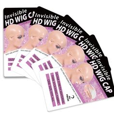 PRICES MAY VARY. ❤【Invisible HD WIG CAP PACKAGE】2 pieces hd wig caps are installed in a cardboard, and there are 10 pieces hd wig caps in total. The hair cap can neatly fix the hair in the proper position; It can be used for many imperceptible skin tones and provides a natural appearance. This also can save the time and money to and from the beauty shop. ❤【Invisible HD WIG CAP MATERIAL】It is made of nylon material with good elasticity. Although it has only one size, it can be suitable for differ 5*5 Lace Closure Wig, Secure Wig Gripper, Messed Up Lace Wig, Lace Wig Kit, Hd Lace Wig Install, Glue Less Lace Front Wigs, Refresh Wig, Wig Install Starter Kit, Lace Wig Install Tutorial