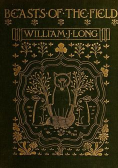 the front cover of beasts of the field by william longfield, with an image of a fox