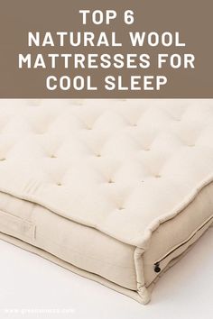 cooling mattress, cool sleep, hot sleeper, cooling bed, organic mattress, wool mattress Diy Mattress, French Mattress, Wool Mattress, Cotton Mattress, Natural Mattress, Natural Bedding, Firm Mattress, Natural Sleep