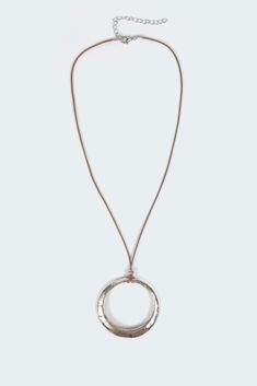 PRODUCT INFO Cord necklace Large round pendant Silver-tone Metal, Polyethylene Measurements (In): Length 21.5, Pendant length 2.1, Pendant width 2.1 Item care: Avoid direct contact with perfume, soap or creams Cheap Round Pendant Jewelry With Adjustable Cord, Cheap Pendant Necklace With Adjustable Cord, Cheap Jewelry With Adjustable Cord And Round Pendant, Luxury Silver Necklace With Adjustable Cord, Cheap Gold Necklaces With Adjustable Cord, Luxury Pendant Necklace With Adjustable Cord, Affordable Gold Necklace With Adjustable Cord, Boho Lifestyle, Pendant Silver