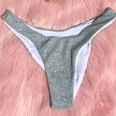 Cheeky Silver Glitter Bikini Bottom Size Medium Unworn Tags: Rave Bottom, Rave, Festival, Edc, Swim, Lingerie, Sparkle, Glitter, Holographic, Dollskill, Jadedlondon Rave Festival, Silver Glitter, Womens Swim, Swimming, Sparkle, Lingerie, Glitter, Size Medium, Festival