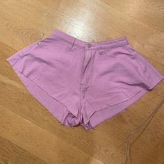 Nwt. Pink/Lavender Floaty Shorts By Missguided. Size 6. Summer Purple Bottoms With Pockets, Lavender Casual Short Bottoms, Casual Lavender Short Bottoms, Purple High Rise Cotton Bottoms, High Rise Purple Cotton Bottoms, Trendy Purple Cotton Bottoms, Lavender Cotton Shorts For Spring, Spring Lavender Cotton Shorts, Purple Summer Bottoms With Built-in Shorts