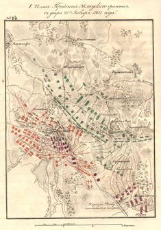 an old map with red and green dots on it's sides, in the middle of