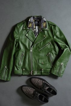 Our February sale ends on the 28th. Don't sleep. ⁠⁠ (Creepers coming next month.) ⁠⁠ ⁠⁠ Take 20% off during our February sale. Ends at midnight, Feb. 28th, CST. Sale code: FEBRUARYSALE⁠⁠ Green Leather Biker Jacket With Long Sleeves, Green Biker Leather Jacket For Fall, Green Biker Leather Jacket For Winter, Green Leather Biker Jacket For Spring, Green Biker Jacket For Fall, Green Leather Casual Outerwear, Spring Leather Biker Jacket With Belt Loops, Green Casual Leather Outerwear, Casual Green Leather Outerwear