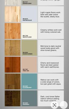 the different types of wood flooring