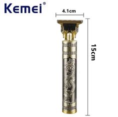 Specification:  Brand Name: Kemei  Power Type: Rechargeable  Use: Face, beard, moustache, barber.  Voltage: 100-240V  Charging time: 3 hours  Working time: 120 minutes  Engine: Very Powerful  Material: abs  Battery: 1200 mAh  Package  1 x Machine  4 x Limit combs  1 x Brush  1 x Charger  T-Outliner skeleton cordless freedom and convenience.  • Lithium-ion battery delivers over 120 minutes of nonstop run time; charges in just 3 hours  • Features constant speed technology; won't drag or stall through heavy and thick hair types  .Turn on with light touch no more button or switches. Metal non-slip  • skeleton for easy line ups and sharp edge lining  • Close-cutting, carbon-steel T-blade for lining, designing and dry shaving - Zero gapped  • Cord/cordless operation features an LED light to indi Mens Hair Clippers, Electric Hair Clippers, Electric Hair, Light Touch, Hair Clipper, Men Care, Hair Clippers, Lithium Ion Batteries, Electric Shaver