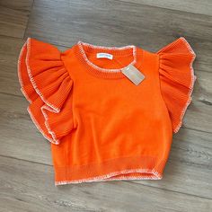 Size Small - Brand New With Tags - Clemson Orange Thrift Finds, Day Outfits, Fit Ideas, Preppy Outfits, Summer Clothes