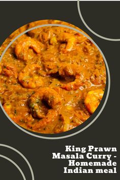 🍤🔥 Craving a delicious curry? This King Prawn Masala Curry is packed with plump prawns in a rich, spicy sauce—perfect for seafood lovers! 😋🍛 #PrawnCurry #SeafoodRecipes #CurryNight King Prawn Curry, Bombay Potato Recipe, Easy Peanut Chicken, Raw Prawns, King Prawns