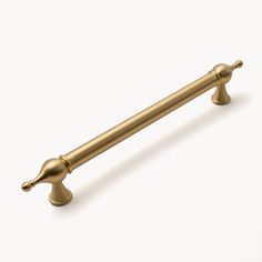 The Solid Brass Kitchen Pulls are a stunning addition to any cabinet, drawer, or closet. Inspired by retro designs, these handles exude elegance and sophistication. They feature a cylindrical bar with two bulbous ends, perfectly mounted on two conical bases. The unlacquered and brushed brass finish adds a touch of timeless beauty to any space. Each end of the bar is adorned with finial-like tips, providing an extra decorative element. These handles are perfect for traditional or transitional int Brass Kitchen Pulls, Transitional Interior Design, Brass Cabinet Knob, Kitchen Pulls, Brass Kitchen, Brass Pulls, Unlacquered Brass, Retro Designs, Kitchen Handles