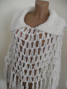 Crochet Lace Cardigan, Summer Lace Jacket, Crochet Bolero Lace Shrug, Ivory , Boho Sweater, Pure Cotton Beach Cover Up SIZE 8-10 Delivery up USA  to 7 business days One Size White Crochet Sweater, White Bohemian Hand Knitted Outerwear, White Crochet Sweater One Size, White Knitted One-size Poncho, Hand Knitted White Poncho For Winter, Crochet Lace Cardigan, Cardigan Summer, Jacket Crochet, Lace Shrug