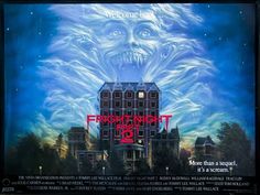 a movie poster for the horror film, friday night at the moviestart 2