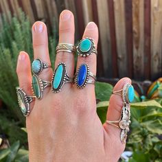 I Have All These Beautiful Pieces Listed In My Closet And I Don’t Think They Are Getting The Love They Deserve. If You Go To The Search Bar On My Closet You Can Search Rings And Go Through Them. I Love Offers! Please Send Offers If You Like Something, I Might Just Surprise You And Accept. If I Can’t, I’ll Counter :) Have The Best Day! *** Boho Silver Free People Navajo Native American Jewelry Vintage Diamond Turquoise Ring Gold Antique Gemstones Authentic Bell Trading Post Southwestern Western Simple Designer Opal Wedding Gift Bohemian Pendant Earrings 925 Turquoise Ring Gold, Have The Best Day, Turquoise Gold Ring, Opal Wedding, Trading Post, Search Bar, The Best Day, Vintage Navajo, American Jewelry