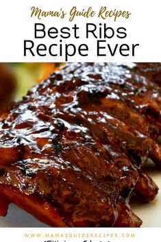 Best Ribs Recipe, The Best Ribs, Rib Marinade, Best Ribs, Bbq Recipes Ribs, Rib Sauce, Mustard Powder