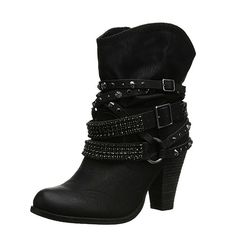 Department Name: Adult Item Type: Boots Model Number: XWX6928 With Platforms: Yes Fashion Element: Buckle Outsole Material: Rubber Insole Material: PU Closure Type: Buckle Strap Heel Type: Spike Heels Boot Type: Motorcycle boots Season: Winter is_handmade: No Heel Height: High (5cm-8cm) Toe Shape: Round Toe Fit: Fits true to size, take your normal size Boot Height: Ankle Pattern Type: Solid Shoe Width: Medium(B,M) Leather Style: Flock Gender: Women Process: Adhesive Khaki Boots, Chelsea Boots Style, Chelsea Boots Heel, High Heel Ankle Boots, Pu Boots, Ad Fashion, Buckle Ankle Boots, Grey Boots, Spike Heels