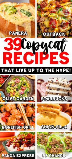 Easy copycat recipes Outback Recipes, Cracker Barrel Copycat Recipes, Restaurant Recipes Famous, Restaurant Dishes, Cooking Game, Food Favorites