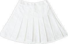 White Mini Tennis Skirt With Lining, Preppy Pleated Tennis Skirt, White Tennis Skirt With Lining, School Uniform Pleated Tennis Skirt, Spring School Uniform Style Tennis Skirt In Solid Color, White Tennis Skirt For Summer, Solid Pleated Tennis Skirt For School Uniform, Summer School Pleated Tennis Skirt, White Pleated Tennis Dress For Spring