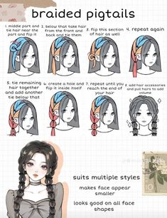 Japanese Ponytail Hairstyles, Japanese Updo Hairstyles, Hair Styles Step By Step Easy, How To Hairstyles Step By Step, Cute Japanese Hairstyles, Japanese Hairstyles