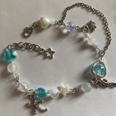 Handmade bracelet Cheap Ocean-inspired Beaded Bracelets As Gift, Bracelet Ideas Y2k, Clay Bead Bracelet Ideas, Bead Bracelet Ideas, Clay Bead Bracelet, Pearls Bracelet, Faux Pearl Bracelet, Resin Bracelet, Clay Bead