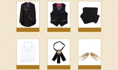 This luxury 6-piece suit is perfect for special occasions and festive moments. Our Royal Black & Gold suit comes with the signature jacket, vest, white shirt, pants, and stylish brooch. All 4 pieces are tailored in modern styling. Your little one will feel like royalty in this elegant suit. Get this tuxedo today! Sizing Chart Product Details: Fit: Fits true to size, take your normal size Style: Formal Closure Type: Single Breasted Pattern Type: Solid Collar: Notched Trouser Closure Type: Elastic Elegant Black Suits For Holiday Season, Elegant Black Holiday Suit, Elegant Party Sets With Suit Collar, Elegant Semi-formal Holiday Tuxedo, Elegant Black Sets For Costume Party, Elegant Formal Sets For Holiday, Tailored Classic Party Sets, Gold Suit, Elegant Suit