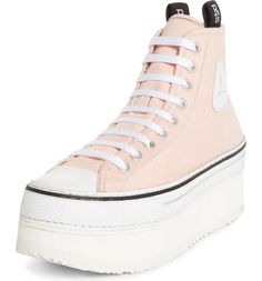 R13 Platform High Top Sneaker (Women) | Nordstrom Canvas Platform High-top Sneakers For Streetwear, Canvas High-top Platform Sneakers For Streetwear, Spring High-top Cotton Platform Sneakers, Spring High-top Sneakers With Lace-up Fastening, High-top Sneakers With Front Lace-up Fastening For Spring, Spring High-top Sneakers With Front Lace-up Fastening, High-top Sneakers With Front Lace-up For Spring, Canvas High-top Sneakers With Lug Sole, Spring Canvas High-top Sneakers With Contrast Sole