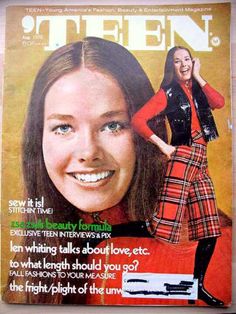 Aug 1970 Teen Colleen Corby, Beauty Formulas, 60s And 70s Fashion, Model Outfits, Landing Gear, Vintage Models