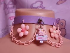 For some cute pastely bunny to wear this! Kawaii Easter, Alt Accessories, Pinterest Wardrobe, Scene Goth, Dragon Dreaming, Flower Purple, Harajuku Style, Pink Hello Kitty, Easter Holiday