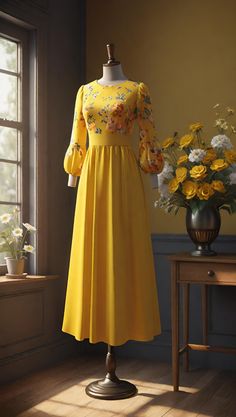 Fancy Blouses, Lovely Dresses, Vintage Dress, Evening Dress, Fashion Art, Evening Dresses, Sewing, Dresses