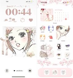 #nanakomatsu #icon #widget #nana #pink #animeicons #ideas #phonecasedesign #coquette #nanaosaki #iphonelayoutideas Nanakomatsu Icon, Pink Phone Decoration, Cute Phone Decor, Cream Widget Icons, Anime Phone Layout Ideas, Pink Nana Wallpaper, Nana Iphone Layout, Ios Pink Layout, Nana Phone Layout