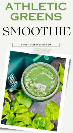 Smoothie With Athletic Greens Ag1 Smoothie Recipe, Ag1 Recipes, Ag1 Smoothie, Ag1 Athletic Greens Recipes, Ag1 Athletic Greens