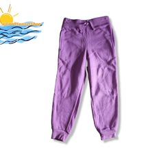 Extremely Me Purple Jogger Pants With Pockets Size 4 Measurements Waist 10" Rise 8" Inseam 26" Playwear Bottoms With Elastic Waistband, Pink Playwear Bottoms, Pink Bottoms For Playwear, Pink Long Pants For Playwear, Stretch Long Pants For Playwear, Stretchable Long Pants For Playwear, Purple Bottoms For Playwear In Spring, Casual Purple Playwear Bottoms, Casual Purple Bottoms For Playwear