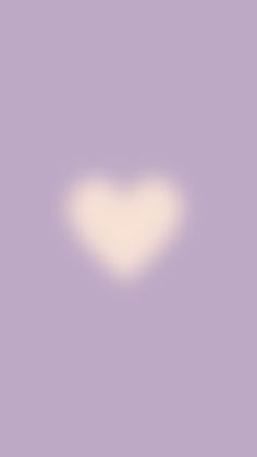 a white heart on a purple background