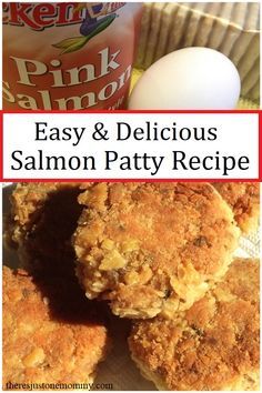 easy and delicious salmon patty recipe