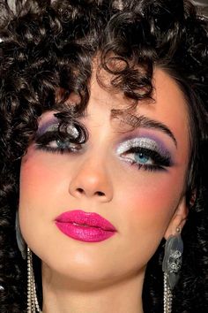 80s Makeup Trends You Need To Try - Glaminati.com 80s Rocker Makeup, 1980’s Makeup, 1980 Makeup, Rocker Makeup, 80s Eye Makeup