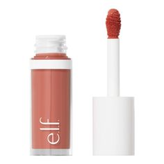 Build and blend a dewy pop of color with e.l.f. Cosmetics Camo Liquid Blush. The pigment-packed formula gives cheeks a long-lasting flush that’s flattering as e.l.f. lightweight liquid blush formula effortlessly blends out to a soft finish. The rounded, grooved applicator applies the perfect amount of blush every time. Apply with e.l.f.’s Liquid Blush Brush to help you blend like a pro. Why you'll love it: • Long-lasting liquid blush delivers high-pigment color • Lightweight formula with a soft, Elf Blush, Liquid Blush, Elf Cosmetics, Pigment Coloring, Blush Brush, Blush Makeup, Makeup Skin Care, Simple Makeup, Skin Makeup