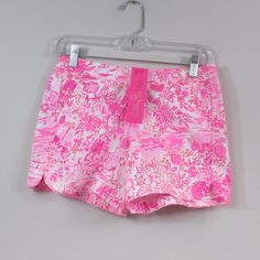 Up For Grabs Is The Ocean View Boardshort In An Xxs In The Print Seaside Scene. The Shorts Have An Elastic Waist, 2 Side Pockets And One Back Pocket, See Pics. Nwt Lilly Pulitzer Ocean View Short Peony Pink Seaside Scene Size Xxs Approximate Measurements: Flat Lay Waist: 13.5 Inches Rise: 6.5 Inches Inseam: 5 Inches Please Review All Photos Before Making A Purchase! Short Floral Print Swimwear For Spring, White Swim Shorts For Spring, White Spring Swimwear, White Swimwear For Spring, Spring Swimwear With Built-in Shorts, White Short Length Swimwear For Spring, Peony Pink, Hot Wings, Lilly Pulitzer Shorts