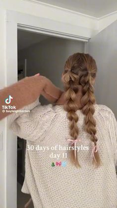 Hairstyles 2024, Ribbon Hairstyle, Peinados Fáciles Para Cabello Corto, Hair Stylies, Work Hairstyles, Hair Up Styles, Hair Stylist Life, Short Hair Styles Easy