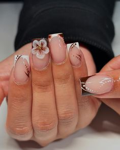 🤎🤍 - Dm to book! - . . . . Tags: #nailart #nailinspo #nailgoals #nailartist #naildesign #nailfashion #manicuremagic #nailtrends #gelnails #acrylicnails #frenchtips #floralnailart #handpaintednails #elegantnails #classicnails #modernnails #trendynails #torontonails #blackownednailtechs #luxurynails #nailsofinstagram #beautyreels #explorepageready #beautycommunity #explorepage #reelstrending #ignails #nailreels #contentcreation Future Nails, Book Tags, Brown Acrylic Nails, Gel Toe Nails, Gel Toes, Brown Acrylic, Modern Nails, Floral Nail Art, Classic Nails