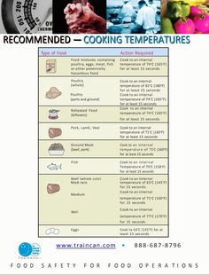 food safety for food operations info sheet