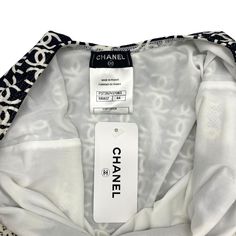 Chanel one-piece bathing suit in black and white nylon with an allover logo and dots print and a large lion graphic on the front. Includes dust bag. Brand = Chanel Size = 44 Condition = 10/10, brand new with tags Material = Nylon, spandex SKU = 1-7076 Black Logo Print Swimwear For Summer, Chanel Swimsuit, Lion Graphic, Largest Lion, Timeless Handbag, Chanel Black, Bag Brand, Sneaker Collection, Luxe Fashion