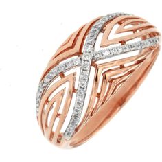 Royal 14K Rose Gold Diamond Ring - Timeless Romance Gold Love Ring, 14k Rose Gold Jewelry, Beautiful Pearl Necklace, Arm Jewelry, Diamond Birthstone, Rose Gold Diamond Ring, Mens Chain Necklace, Gold Diamond Ring, Royal Jewelry