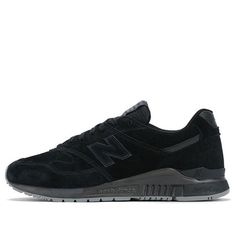 New Balance 840 Series Black ML840AE (SNKR/Unisex/Low Top/Non-Slip/Breathable) Low Top, All Black, New Balance, Black