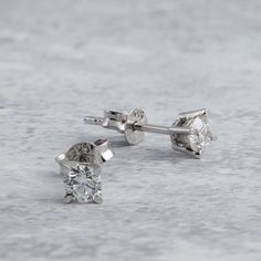 0.40 Ct Diamond Earrings for Men 14kt Gold Real Natural - Etsy Classic Cubic Zirconia Diamond Earrings With Polished Finish, Classic Anniversary Earrings With Polished Finish, Classic Polished Finish Earrings For Anniversary, Classic Polished Earrings For Anniversary, Classic Diamond Earrings With Polished Finish For Formal Events, Classic White Gold Diamond Earrings Gift, Classic Diamond Earrings With Polished Finish For Formal Occasions, Classic Formal Diamond Earrings With Polished Finish, Diamond White Earrings For Anniversary With Polished Finish