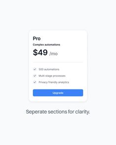 the pricing page for an app that allows customers to purchase their products and receive them