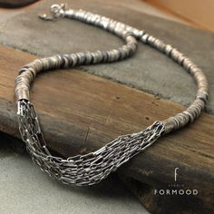 "Necklace is made of oxidized silver 925 The details diameter is up to 0.20\" (5 mm) Length optional : 18 inches/45.7cm + extra adjustment 1.57 \"/4cm 19 inches/48.2cm + extra adjustment 1.57 \"/4cm 20 inches/ 50.8cm + extra adjustment 1.57 \"/4cm There's also an option to buy a necklace to the set (visible in the last picture). The necklace on dummy is 19\", and in the picture of two necklaces - shorter is 17\", and longer 19\". Thank you for visiting!" Oxidized Silver Bracelet, Delicate Silver Necklace, Necklace Inspiration, Gorgeous Bracelet, Oxidized Silver, Oxidized Sterling Silver, Delicate Necklace, Handmade Sterling Silver, Sterling Silver Necklace